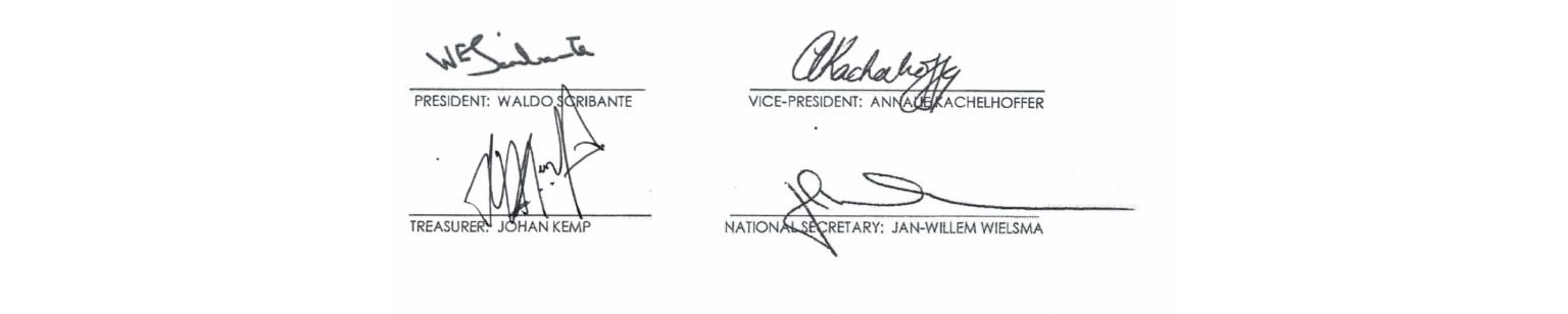 Constitution Signatures
